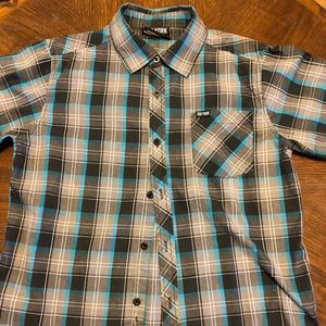 Zoo York boys button up shirt